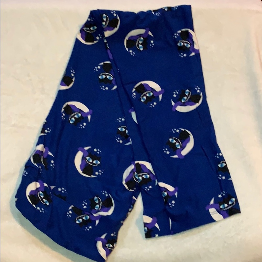 LuLaRoe TC Halloween Cheshire Cats/Crescent Moon